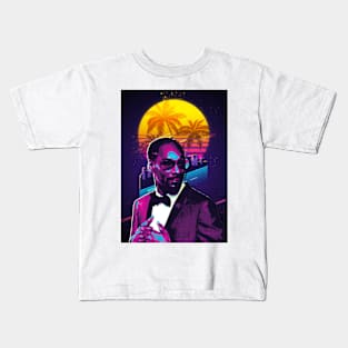 retro 80s snoop dogg Kids T-Shirt